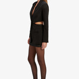 Bardot Cassian Cutout Blazer Black Size XS