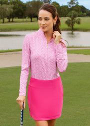 Sunset Oasis 1/4 Zip Sport Top