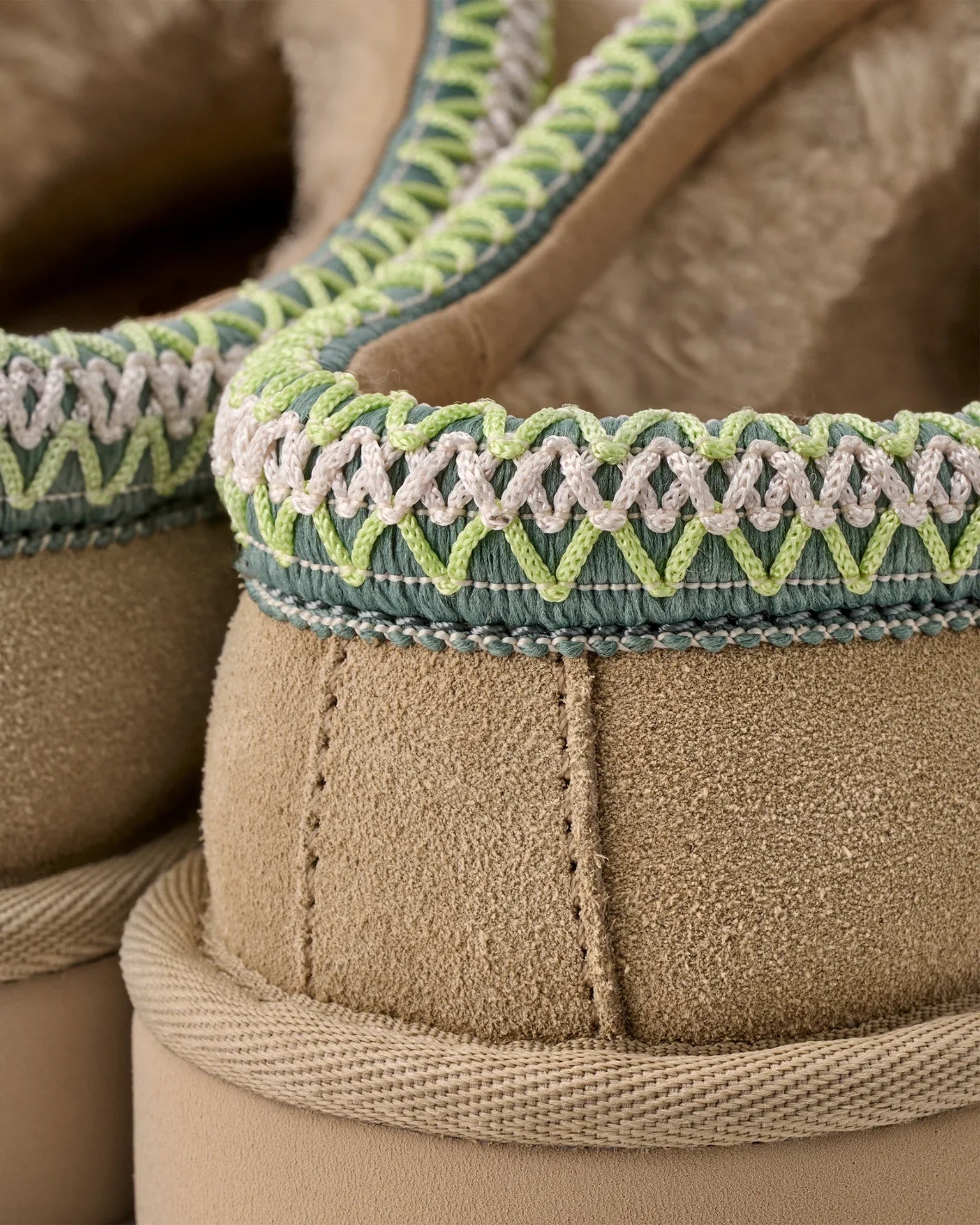 UGG Tasman Slipper Mustard Seed Vibrant Green