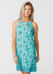 Flora Sleeveless Shift Dress
