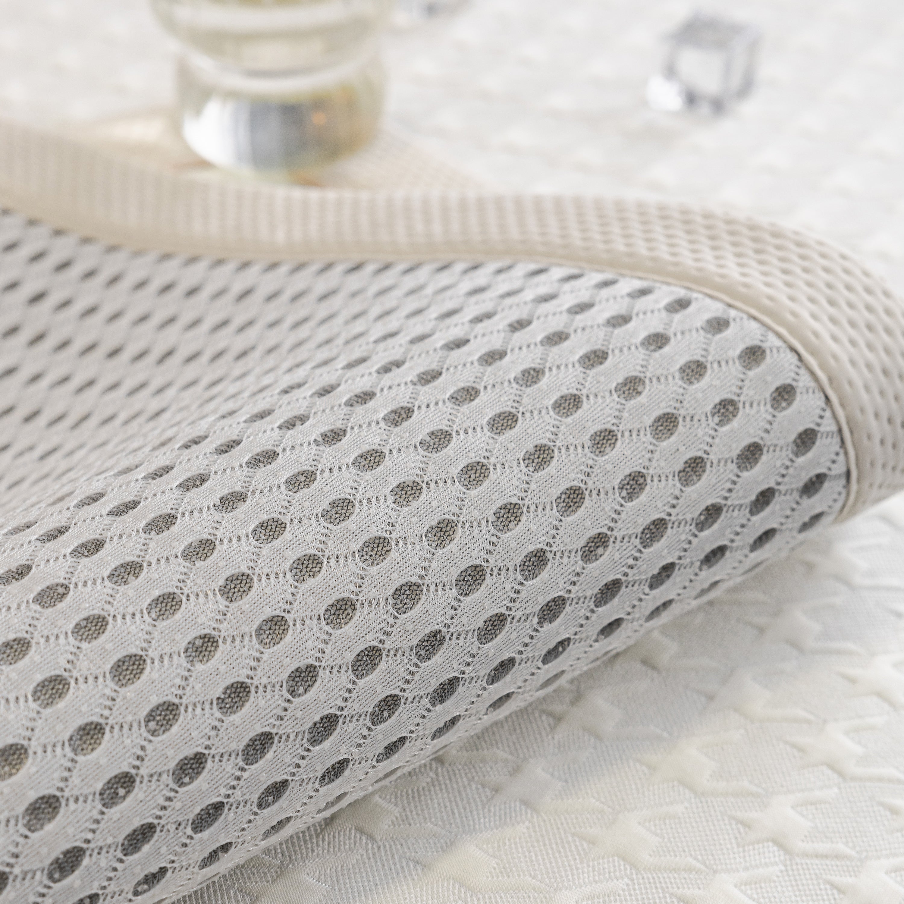 Houndstooth Ice Silk Breathable Sofa Cover, Modern Non-slip Summer Couch Protector