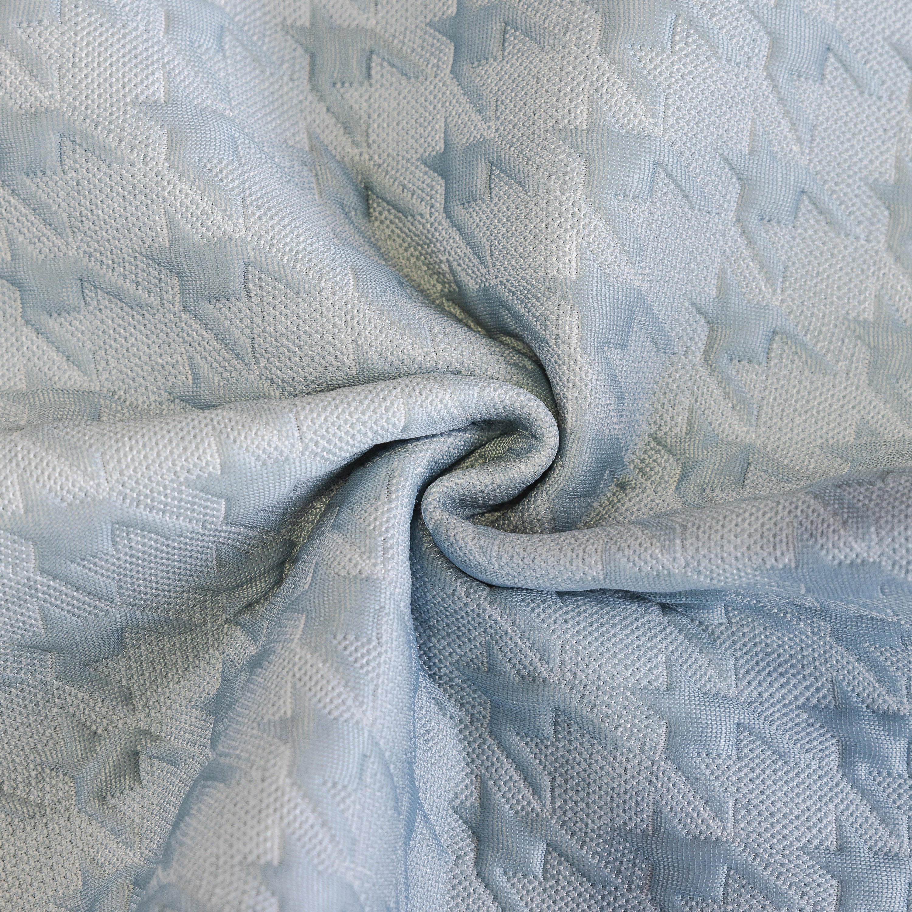 Houndstooth Ice Silk Breathable Sofa Cover, Modern Non-slip Summer Couch Protector
