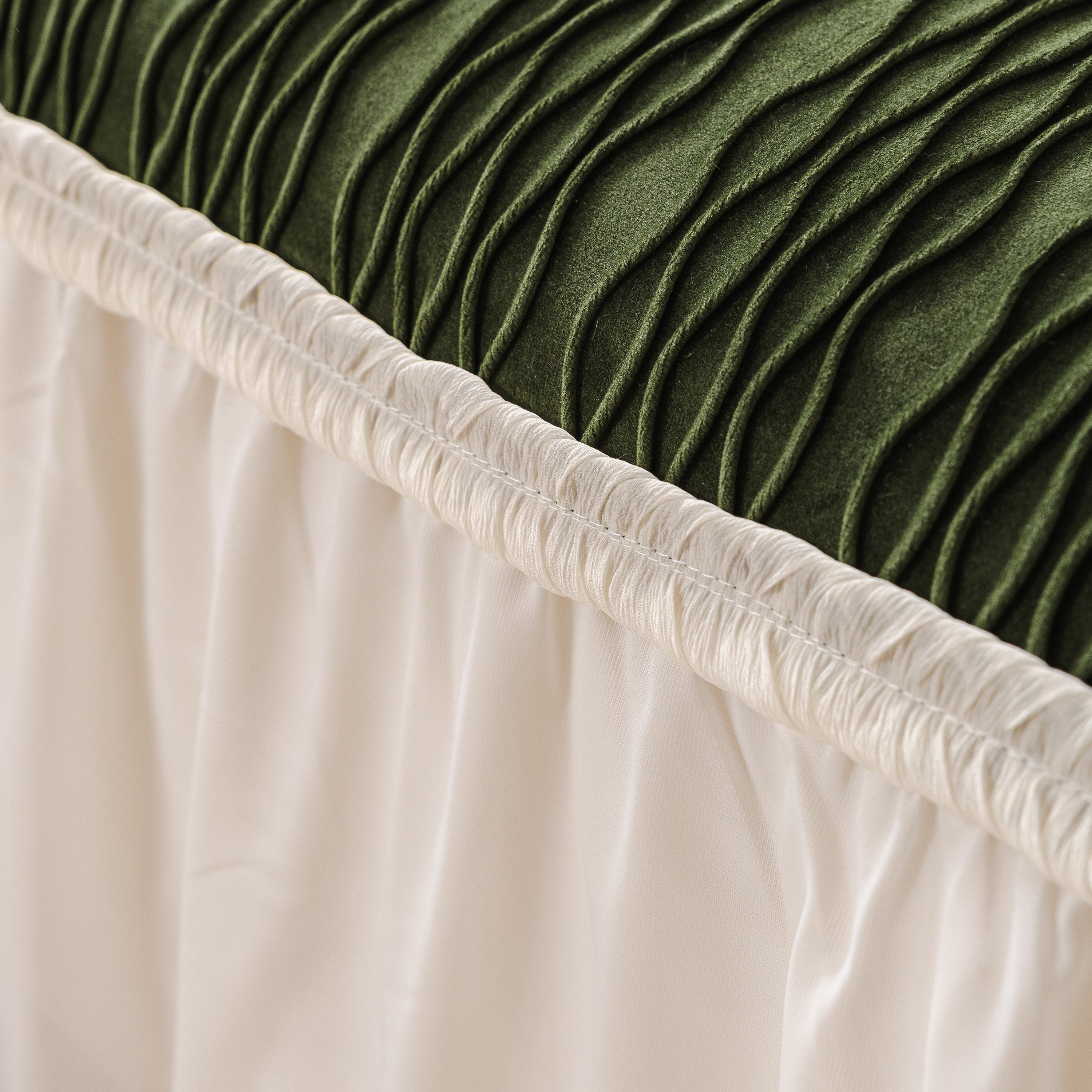 Soft Warm Flannel Couch Cover Throw Blanket With French Flounce, Beautiful Furniture Throws For Sofas
