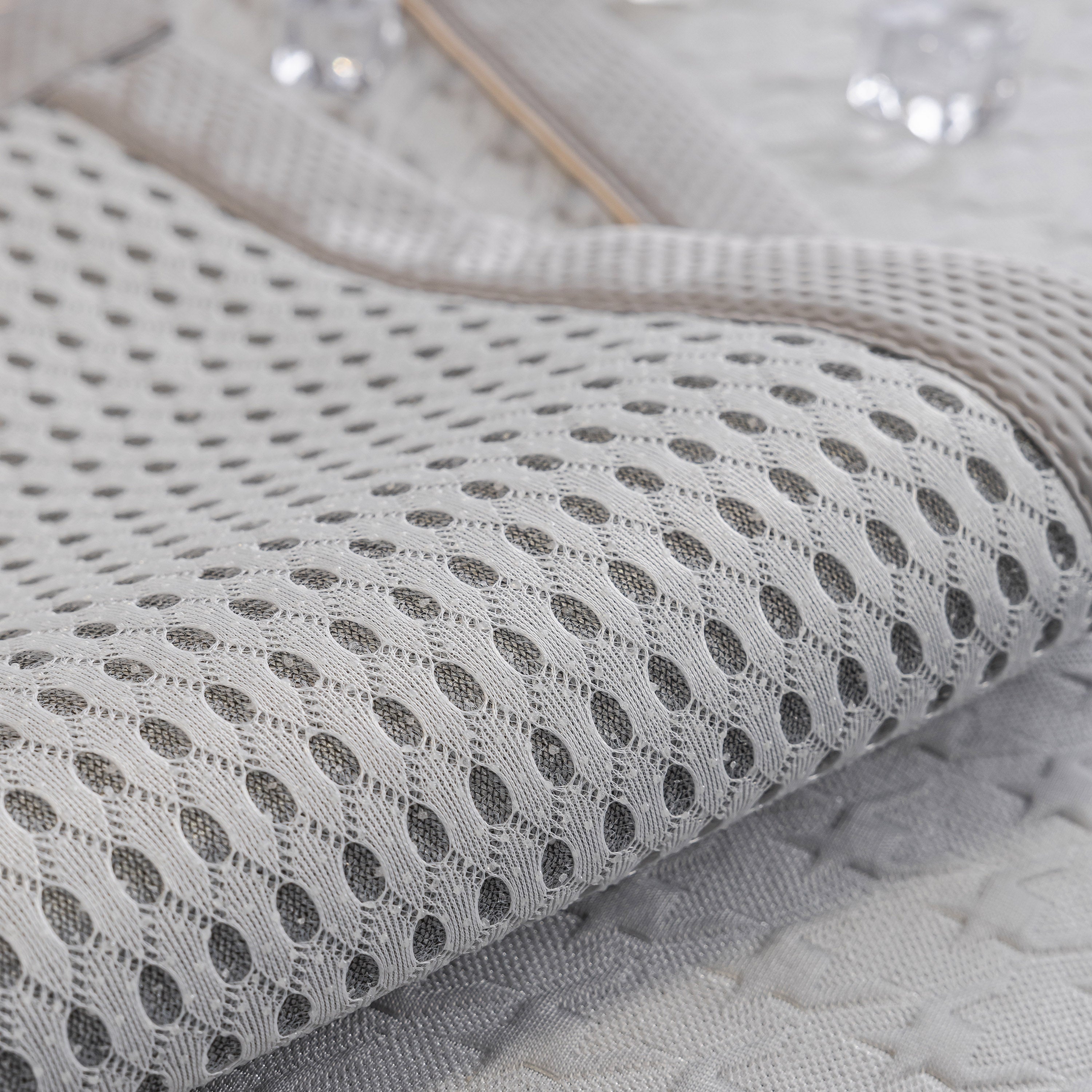 Houndstooth Ice Silk Breathable Sofa Cover, Modern Non-slip Summer Couch Protector