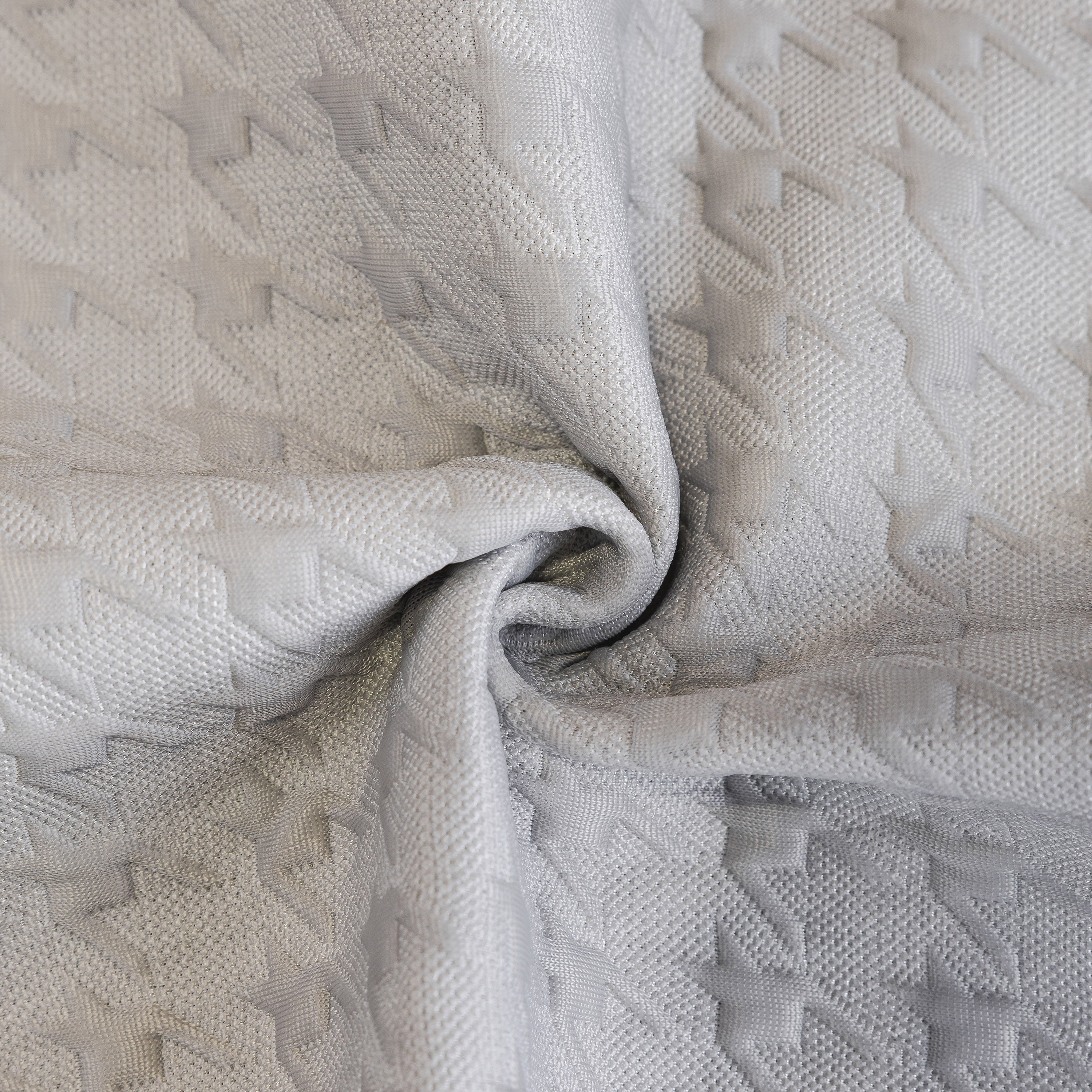 Houndstooth Ice Silk Breathable Sofa Cover, Modern Non-slip Summer Couch Protector