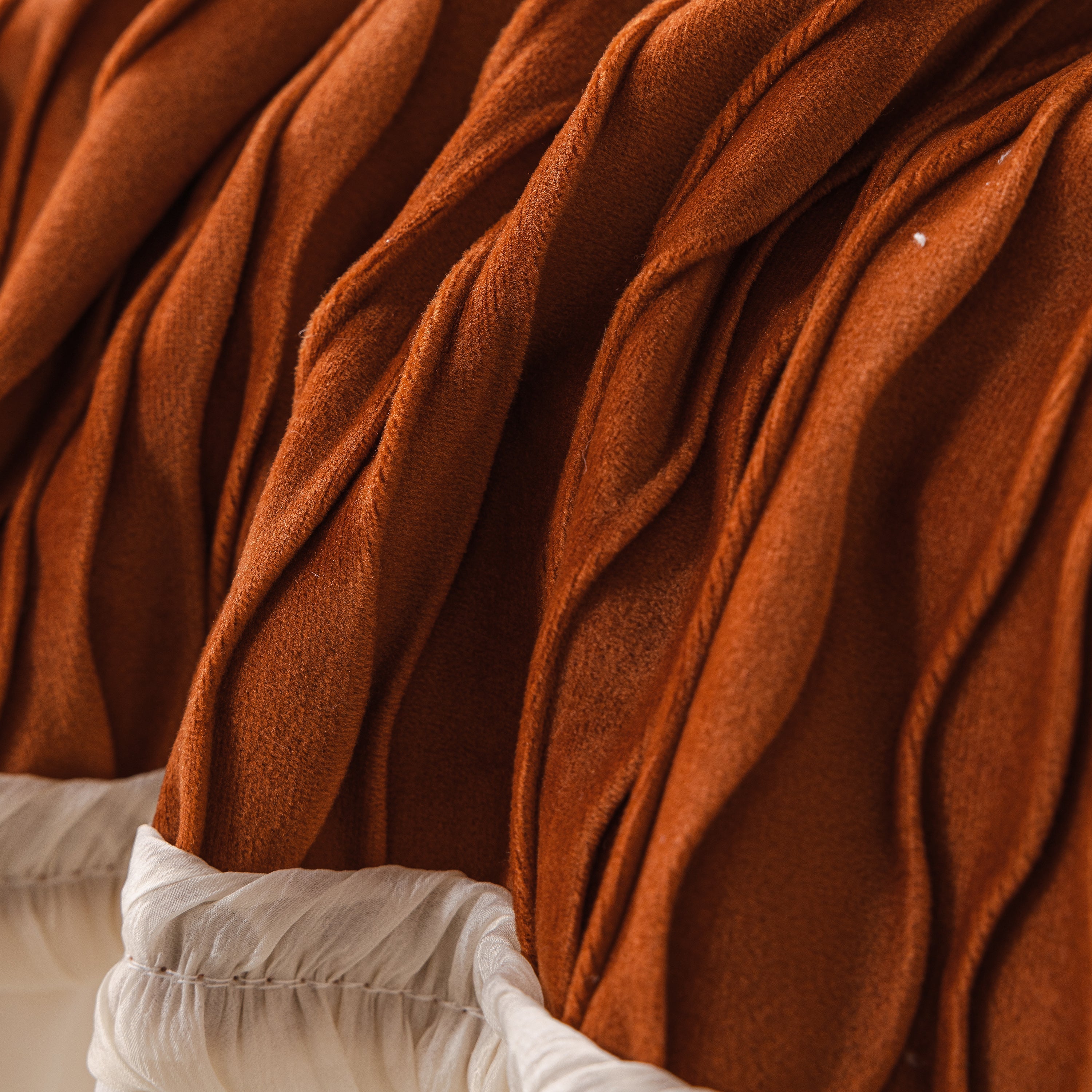Soft Warm Flannel Couch Cover Throw Blanket With French Flounce, Beautiful Furniture Throws For Sofas