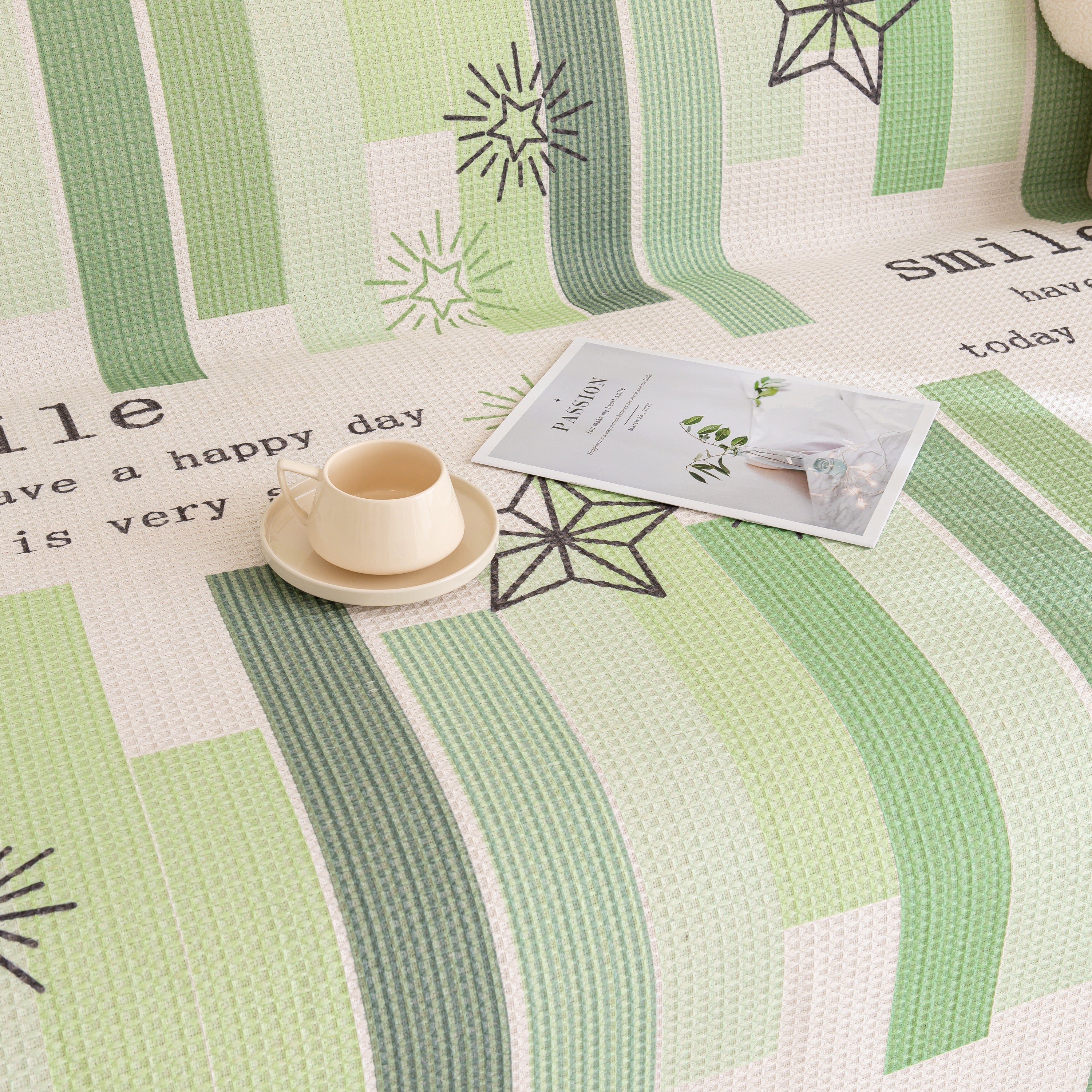 Chenille Sofa Cover Throw, Smile Couch Cover Blanket Throws For Couches, Soft Sofa Towel
