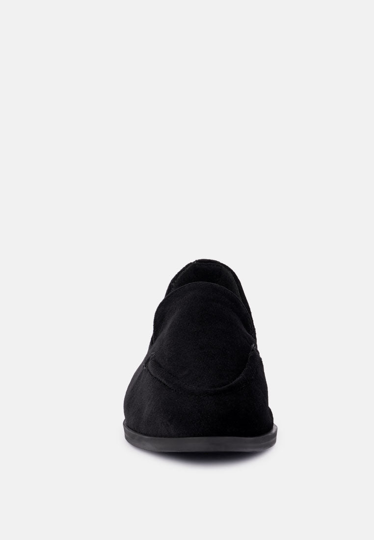 Luxe-lap Velvet Handcrafted Loafers