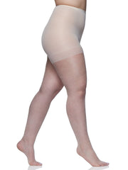 Queen Shimmers Ultra Sheer Control Top Pantyhose With Sandalfoot Toe