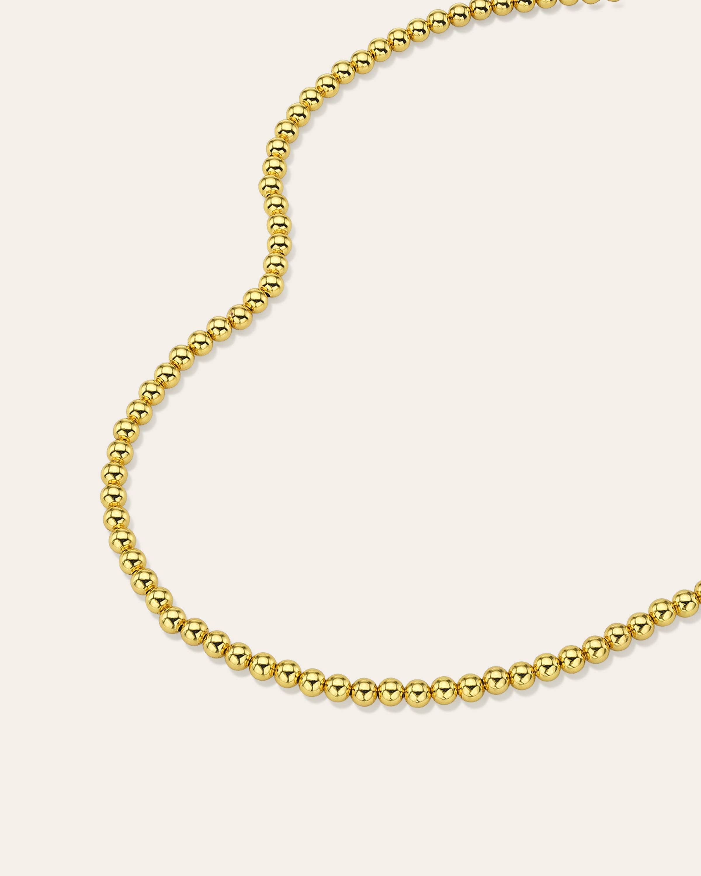 Zoe Lev 5mm Bead Necklace