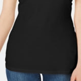Maison Jules Women's Long Camisole Black  Size Large