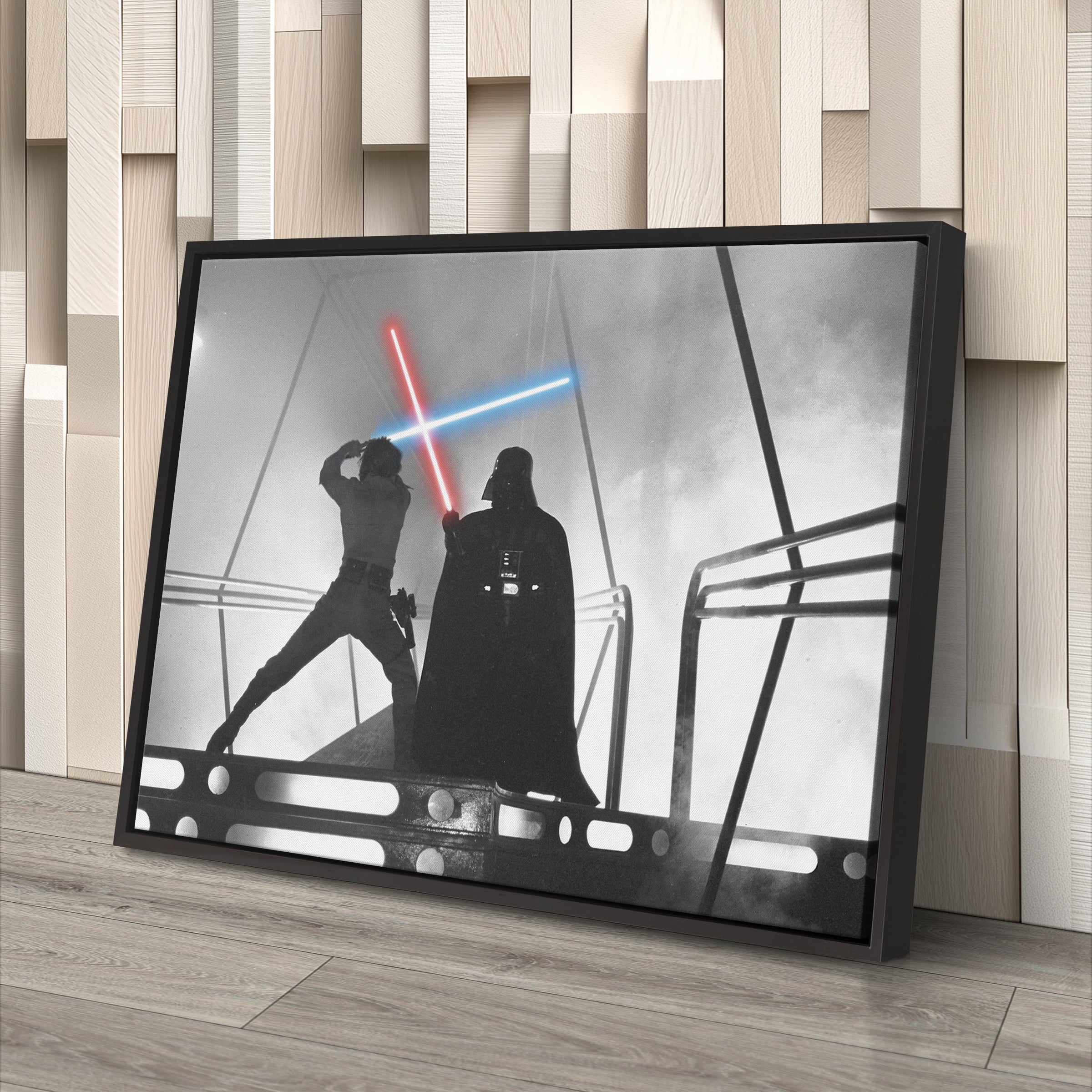 Star Wars™ Darth Vader vs. Luke Skywalker Fight Canvas Wall Art Decor