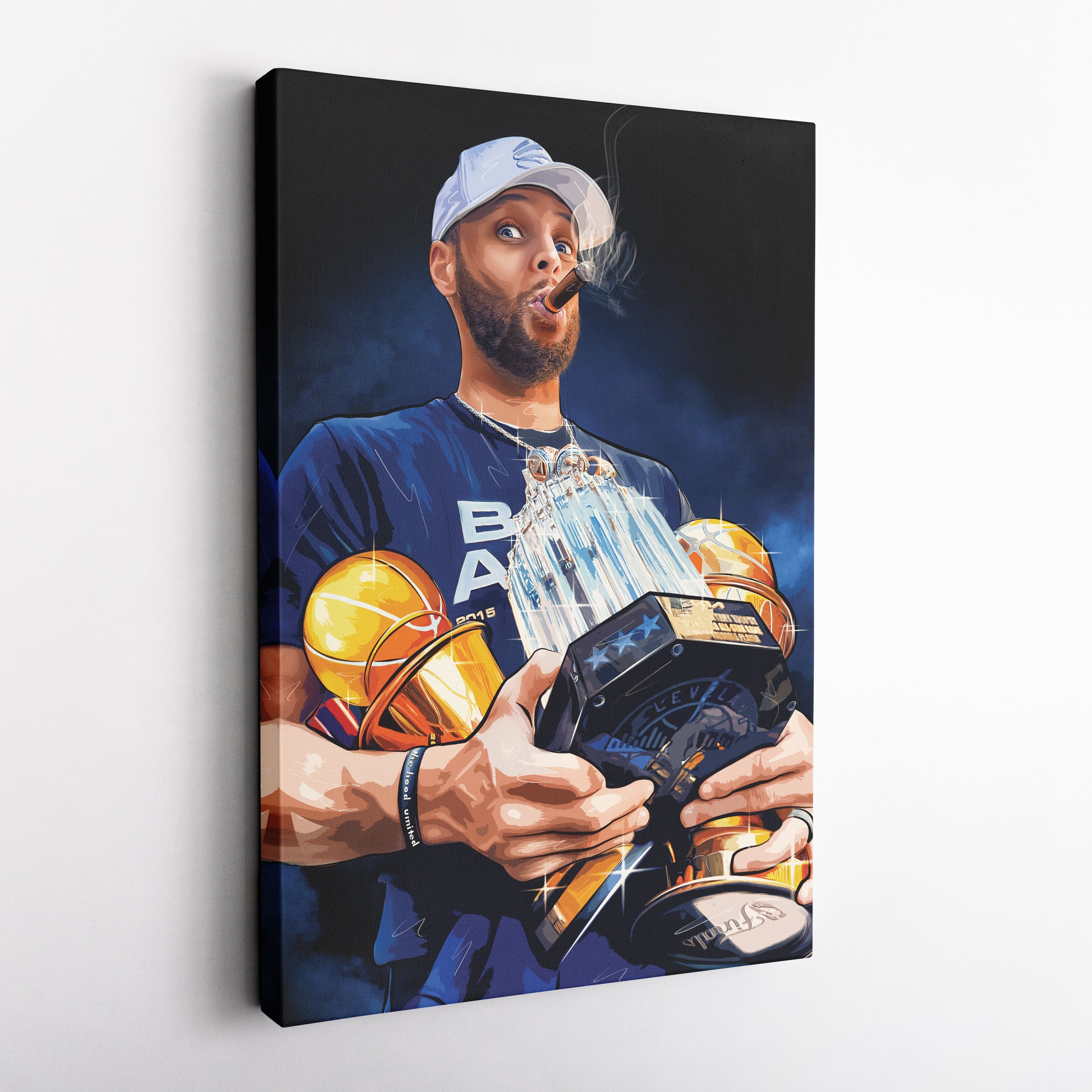 Stephen Curry Canvas NBA Wall Art For Kids Decor
