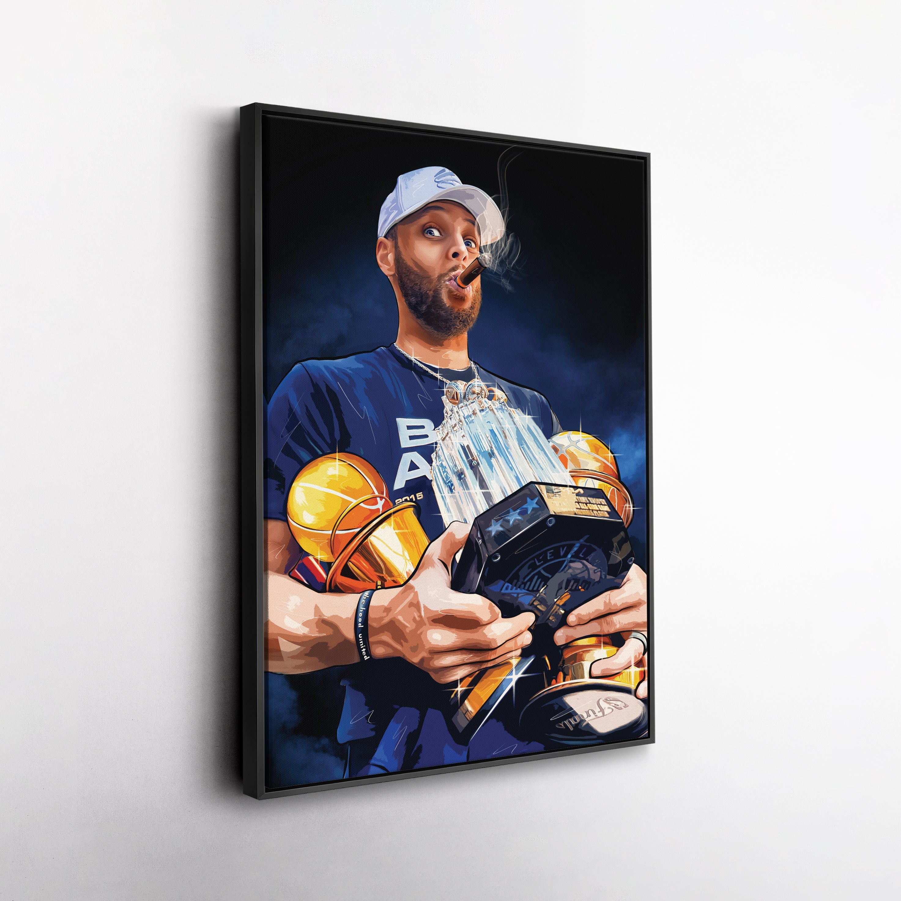 Stephen Curry Canvas NBA Wall Art For Kids Decor