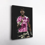 Carlos Alcaraz Canvas Print – Iconic Tennis Wall Art For Man Cave Or Home