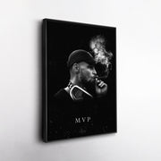 Stephen Curry Cigar Canvas – Nba Champion Wall Art