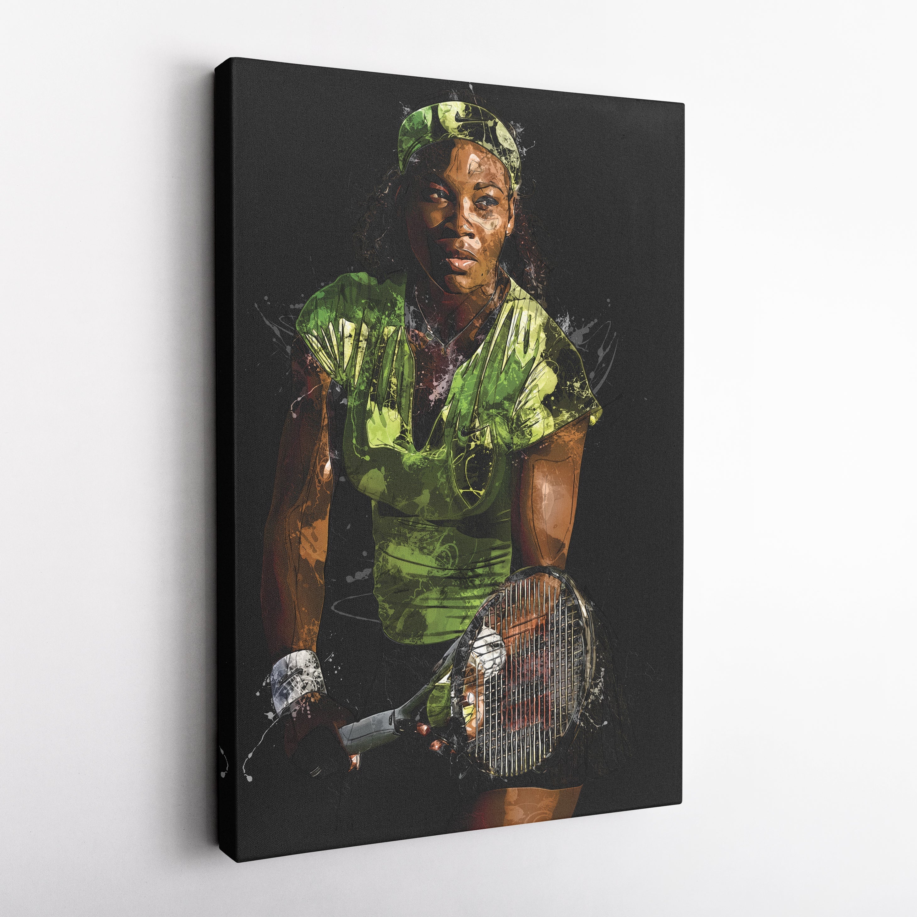 Serena Williams Canvas Art Tennis Legend Wall Decor