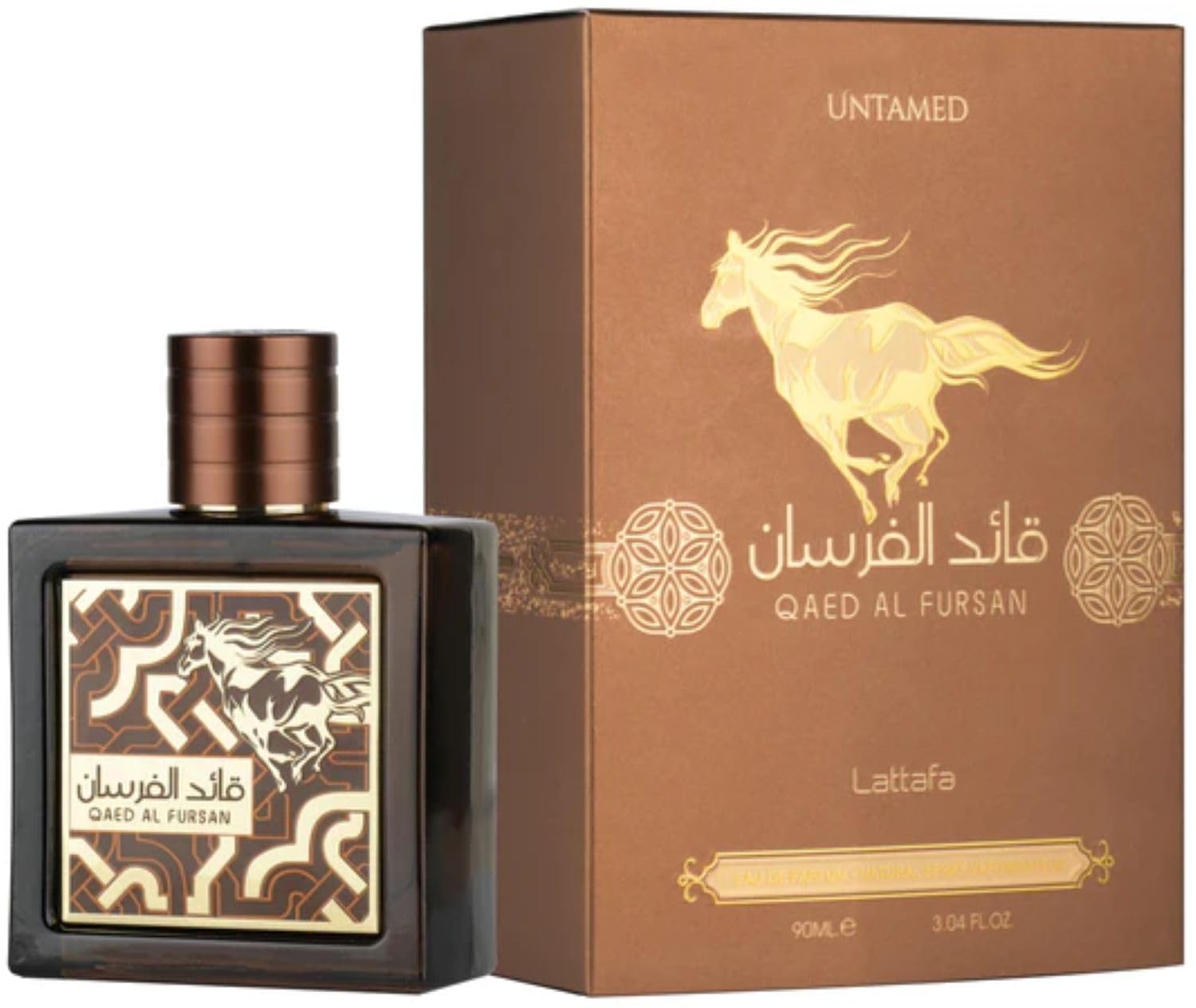 Lattafa Qaed Al Fursan Unlimited Eau De Parfum, 90 Ml / 3.04 Oz, Tropical Fragrance For Men & Women