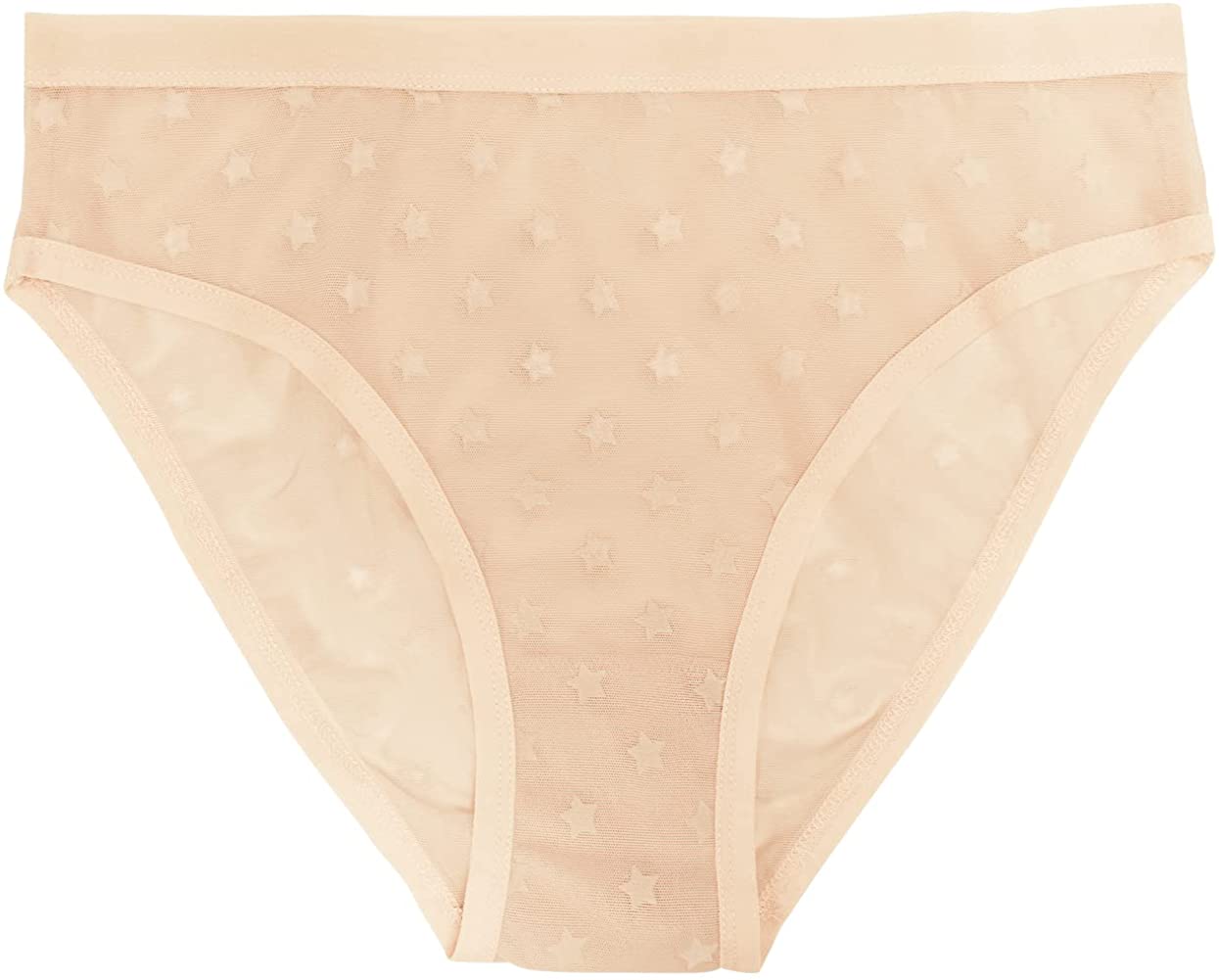 Star Mesh High Leg  Bikini