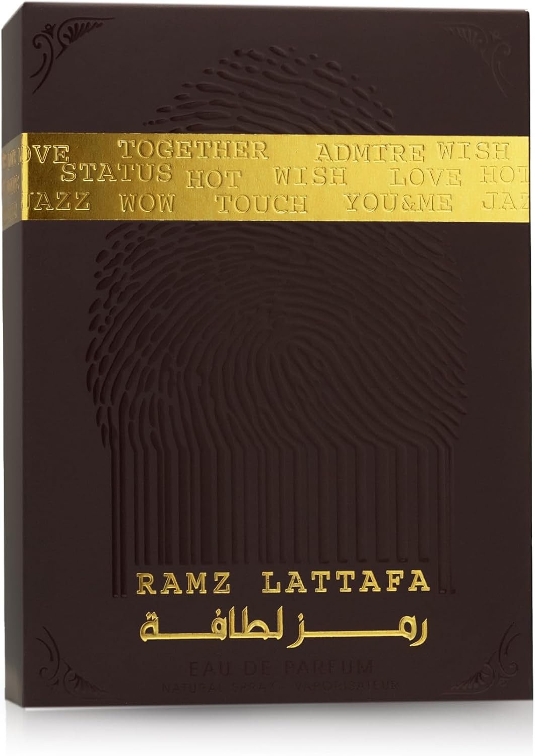 Lattafa Ramz Gold Eau De Parfum, 100 Ml / 3.4 Oz, Oriental Fruity Woody Fragrance For Men & Women