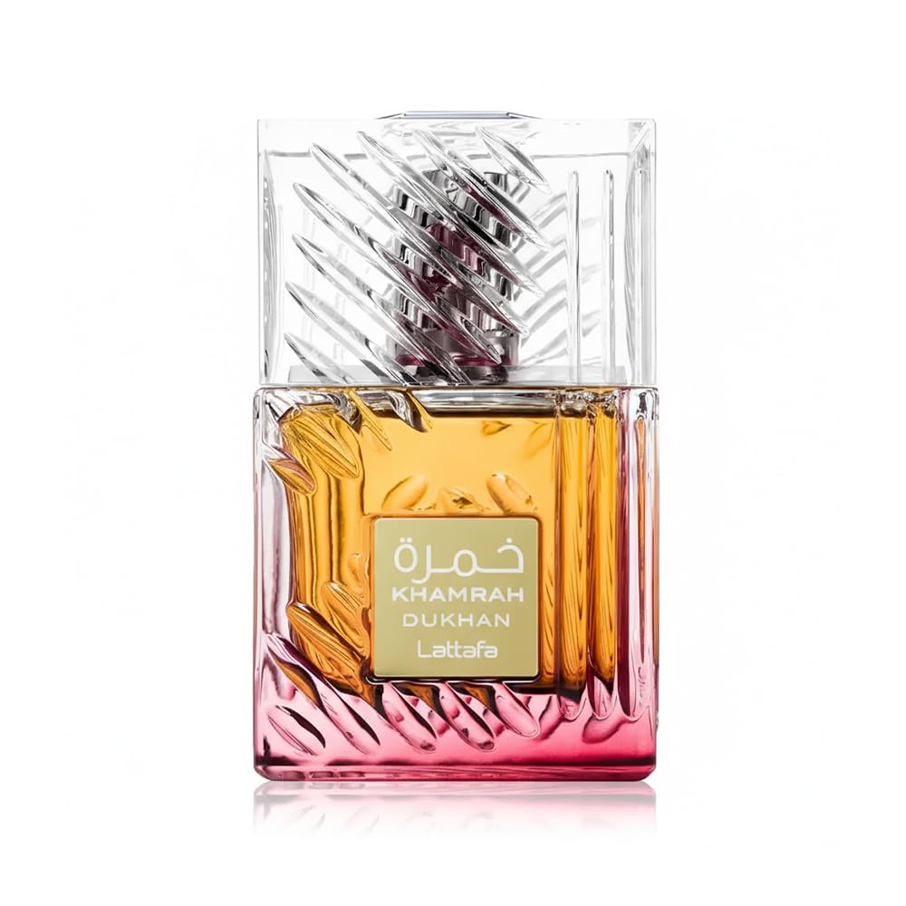 Lattafa Khamrah Dukhan For Unisex Eau De Parfum Spray, 3.4 Ounce / 100 Ml