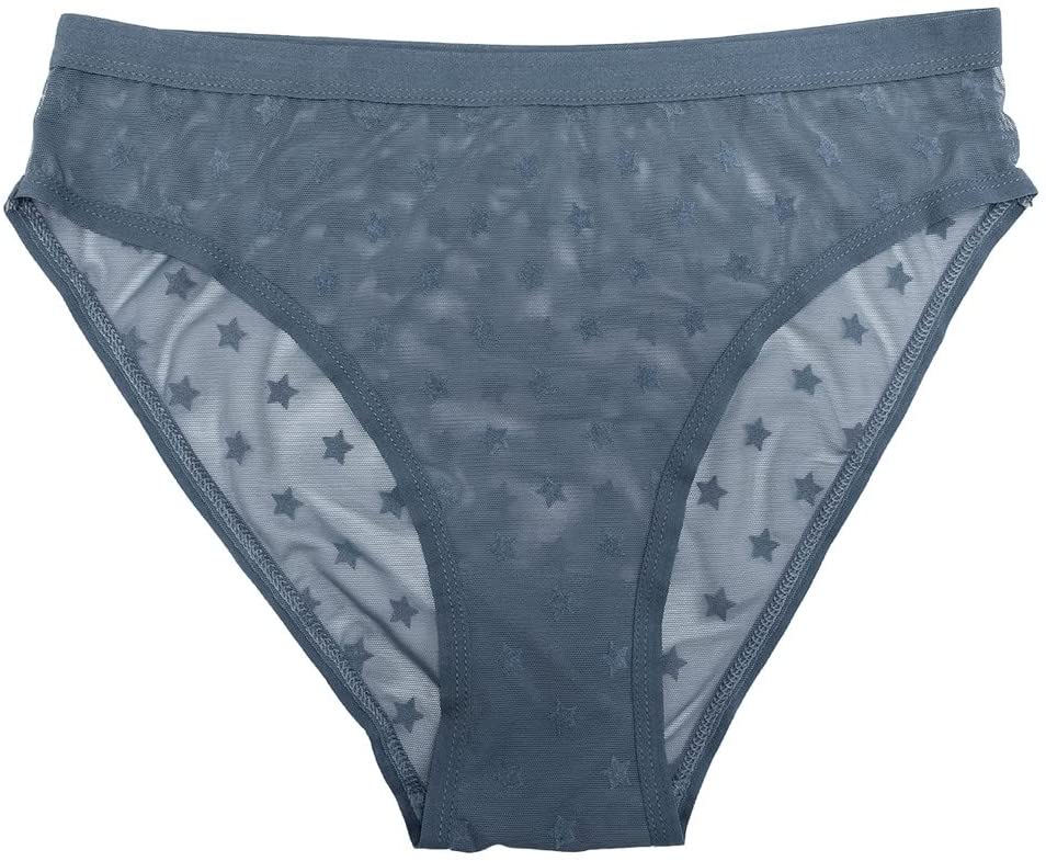 Star Mesh High Leg  Bikini