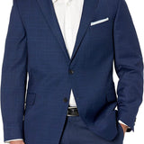 Tommy Hilfiger Men's Modern Fit Th Flex Stretch Suit Jackets Blue Size 38