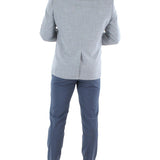 Ralph Lauren Men's Plaid Classic Fit Two Button Blazer Gray Size 38