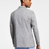 Tommy Hilfiger Men's Modern Fit Check Blazer Brown Size 44