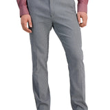 Tommy Hilfiger Men's Modern Fit Th Flex Stretch Patterned Performance Pants Blue/White Size 36X30