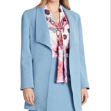 Tahari Asl Women's Black Midi Topper Jacket in Size Large
