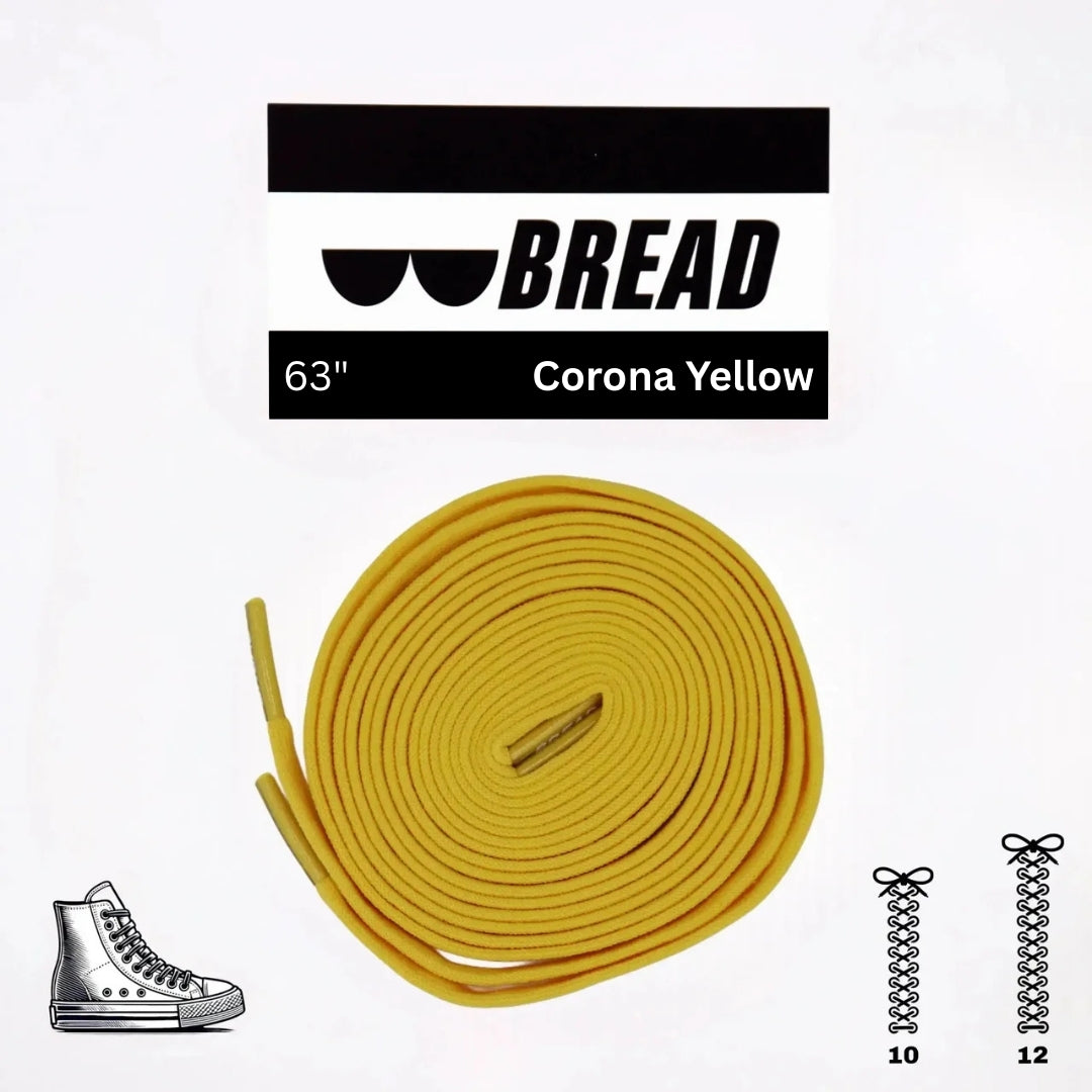 Corona Yellow Shoelaces