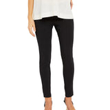 Motherhood Maternity Women's The Maia Secret Fit Belly Skinny Ankle Maternity Pants Black Size Medium