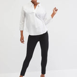 Motherhood Maternity Women's The Maia Secret Fit Belly Skinny Ankle Maternity Pants Black Size Medium