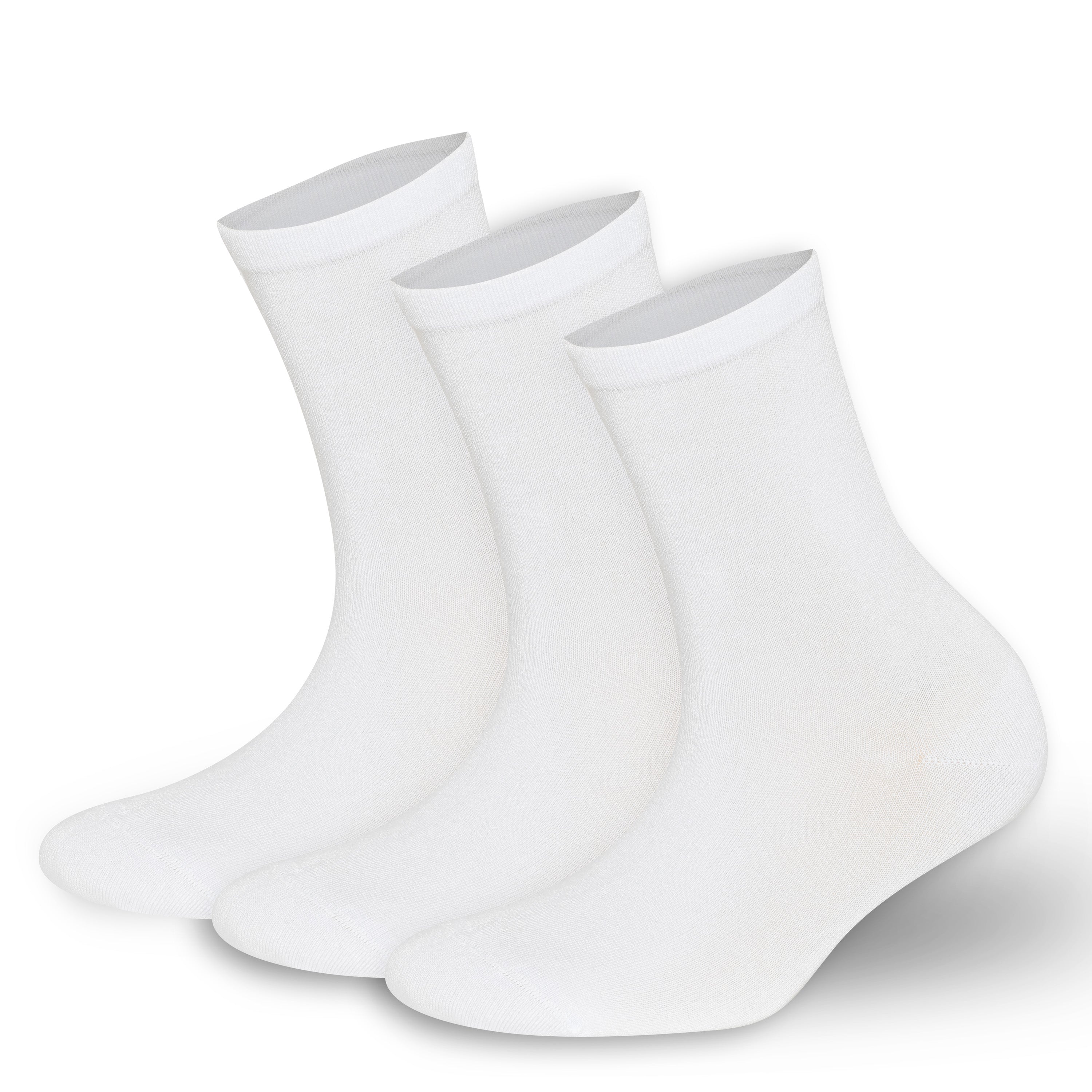Women’s Bamboo Crew Socks 3-pack