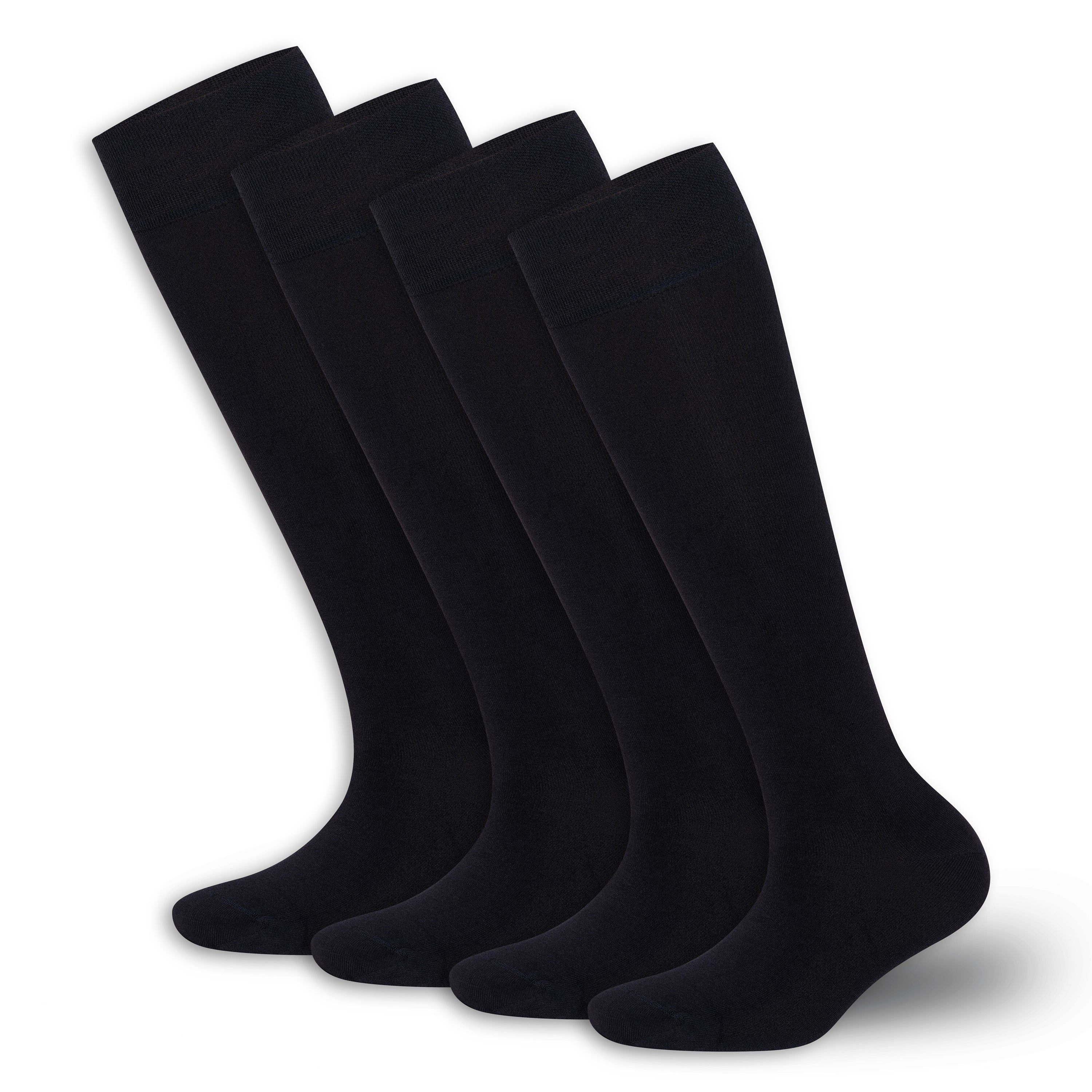 Women’s Bamboo Knee-high Socks 4-pack