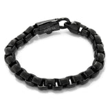 Invicta Jewelry Men's Stainless Steel Choice of Size Box Chain Bracelet