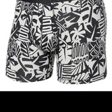Saxx Men's Underwear - Beach Tiles/Black Droptemp Cooling Cotton Boxer Brief with Fly Size L