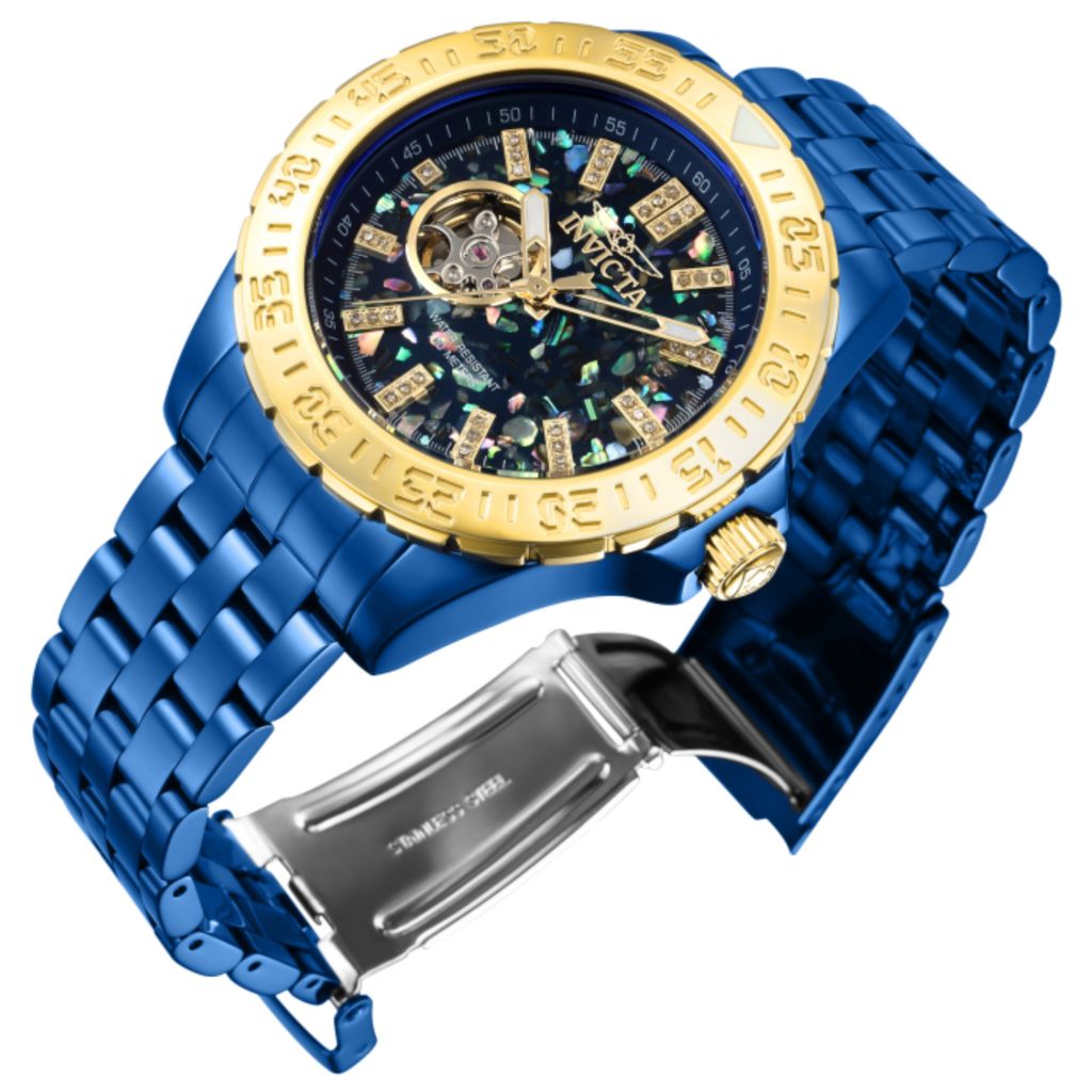 Invicta Pro Diver 36mm Automatic Mosaic Bracelet Watch W/ 8dc