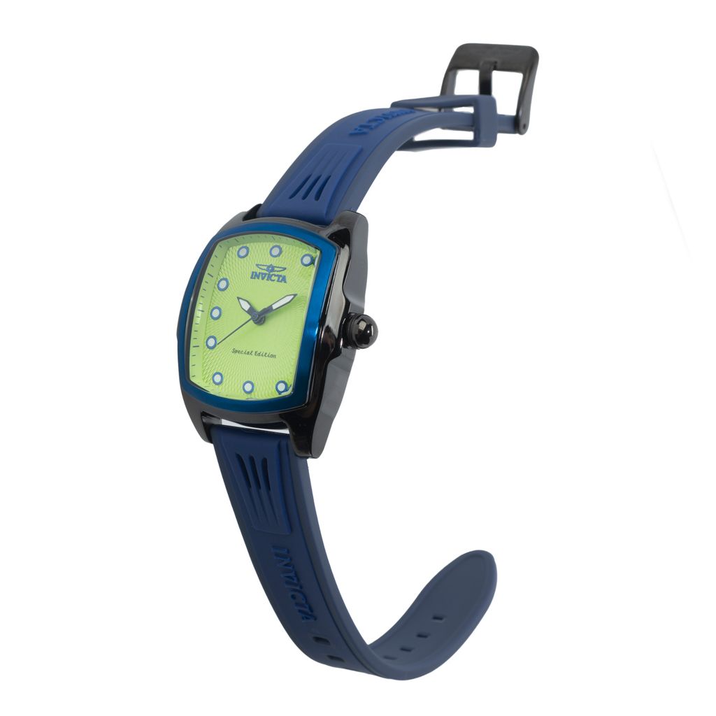 Invicta Baby Lupah Quartz Silicone Strap Watch W/ 1dc