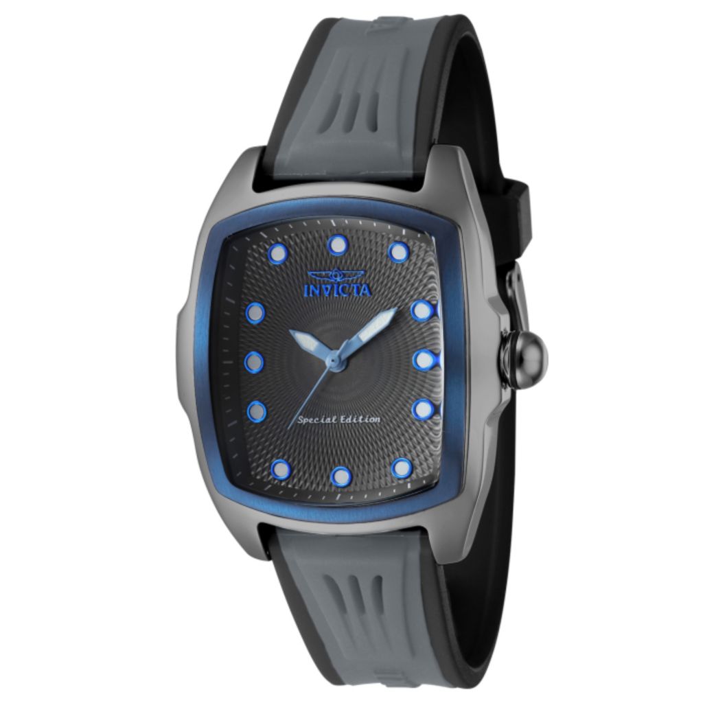 Invicta Baby Lupah Quartz Silicone Strap Watch W/ 1dc