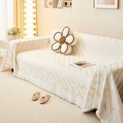 Fashion Chenille Couch Cover Blanket, Couch Non Slip Covers For Sectionals, Pet Friendly Couch Covers