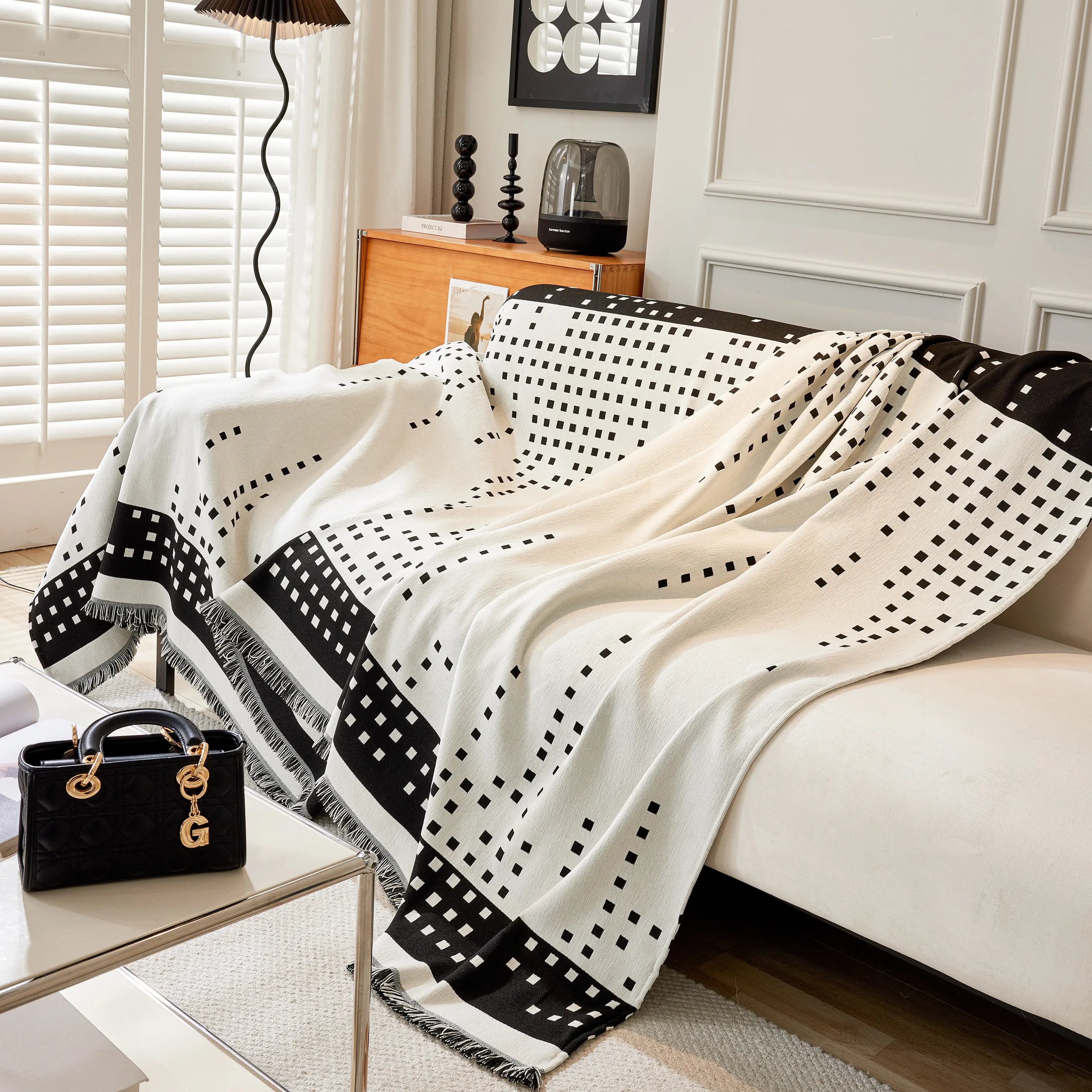 Reversible Chenille Sofa Covers For Pets, Large Throw Blanket For Couch, Blanket On The Sofa