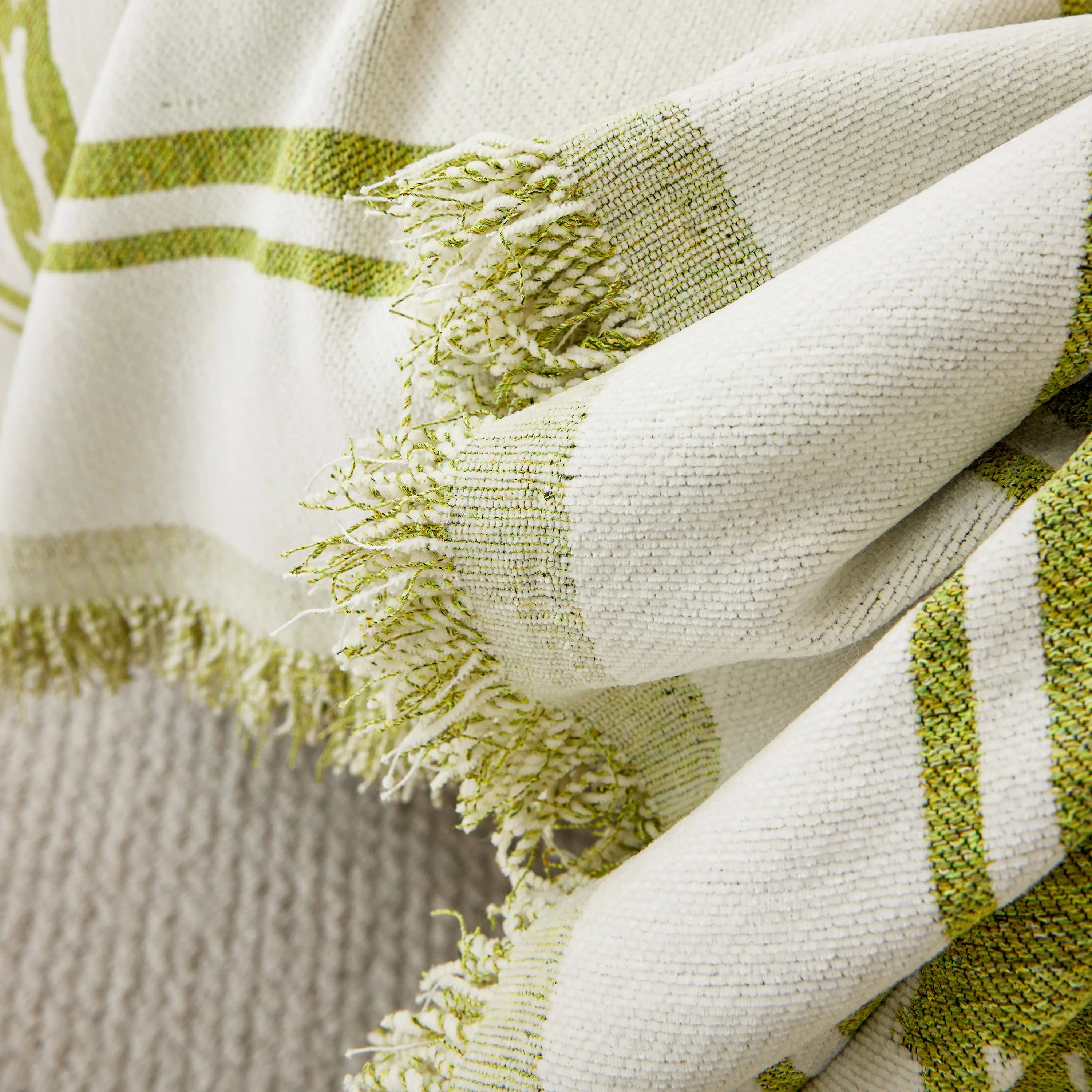 Chenille Abstract Soft Thick Reversible Oversized Couch Cover Blanket, Blanket On Sofa And The Couch
