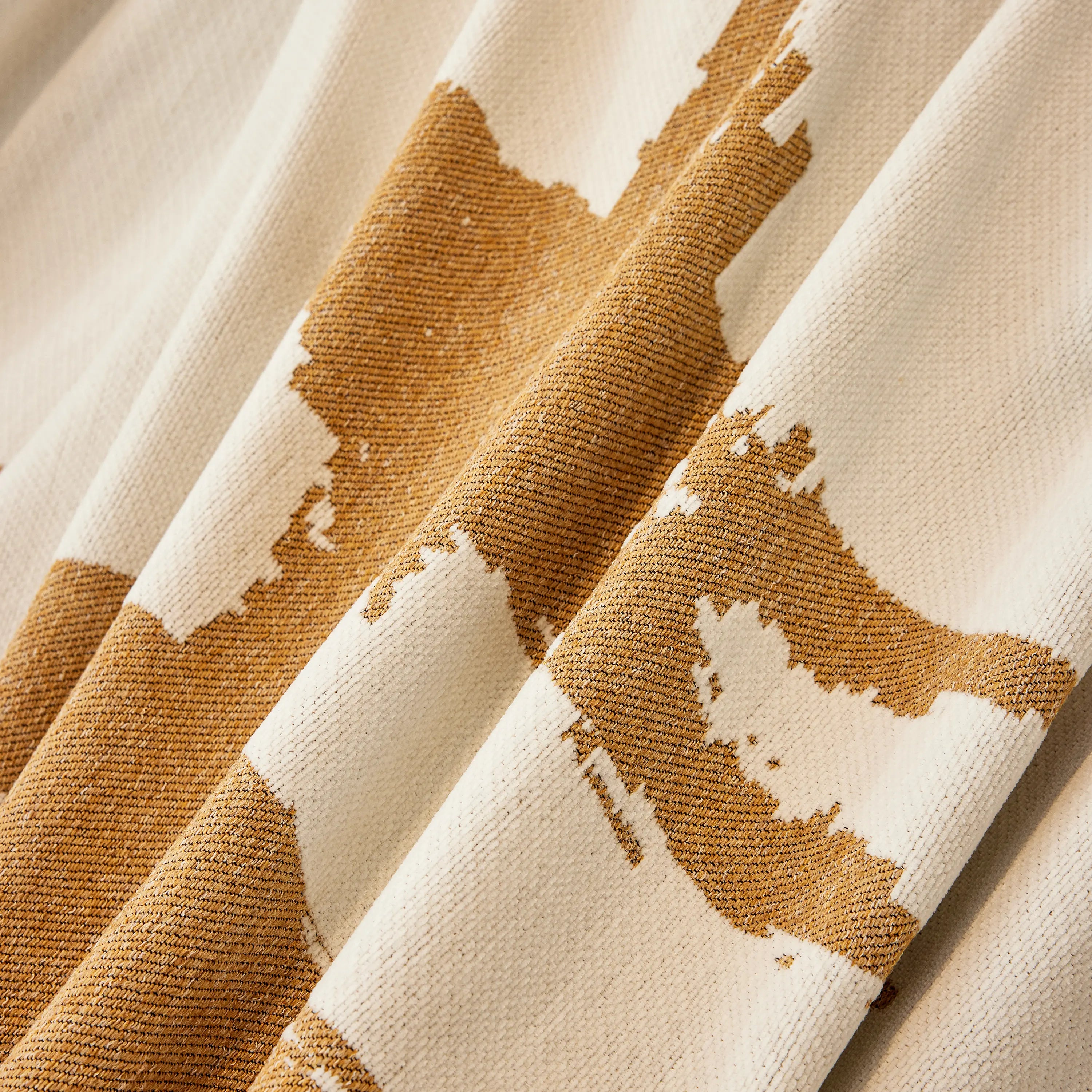 Chenille Abstract Soft Thick Reversible Oversized Couch Cover Blanket, Blanket On Sofa And The Couch
