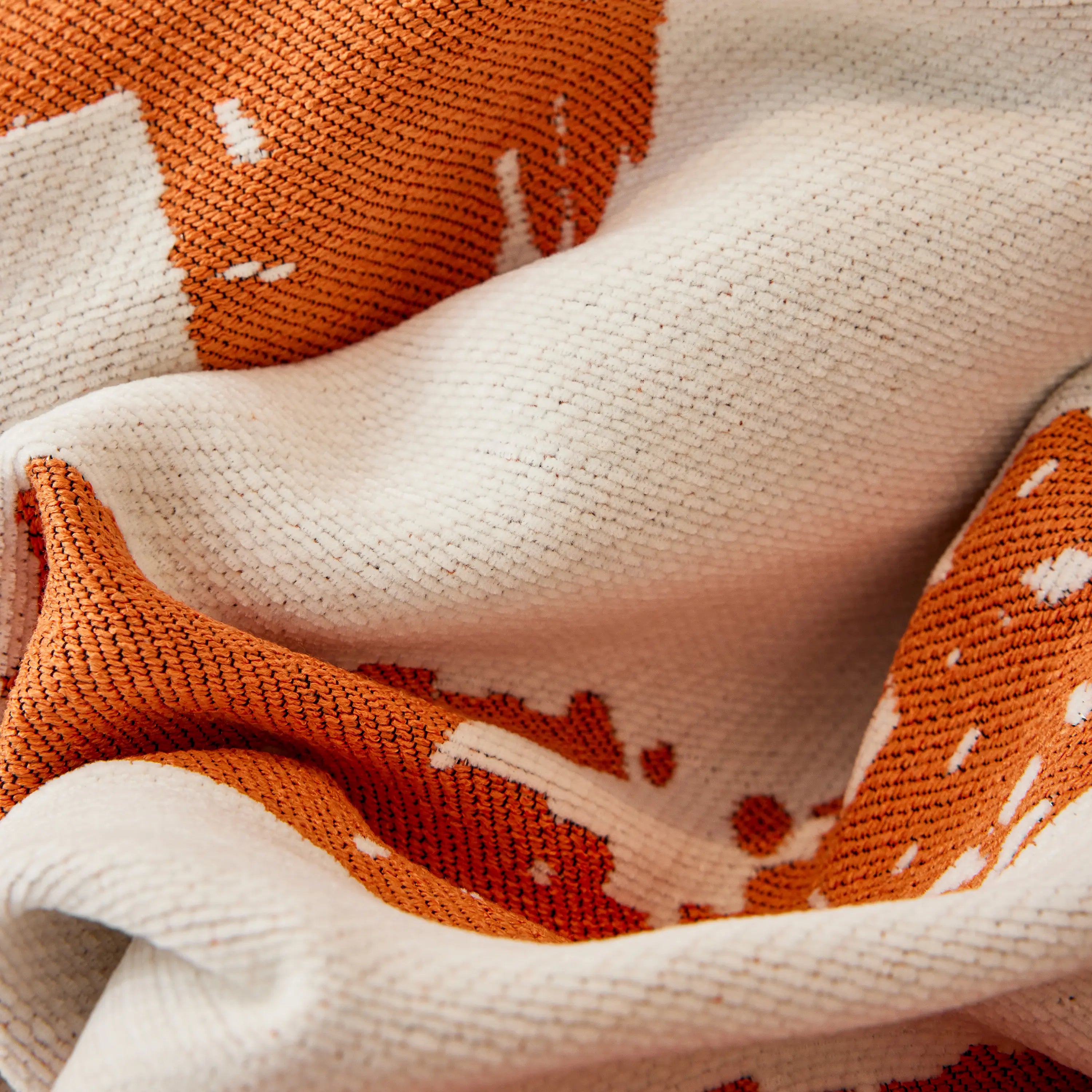 Chenille Abstract Soft Thick Reversible Oversized Couch Cover Blanket, Blanket On Sofa And The Couch