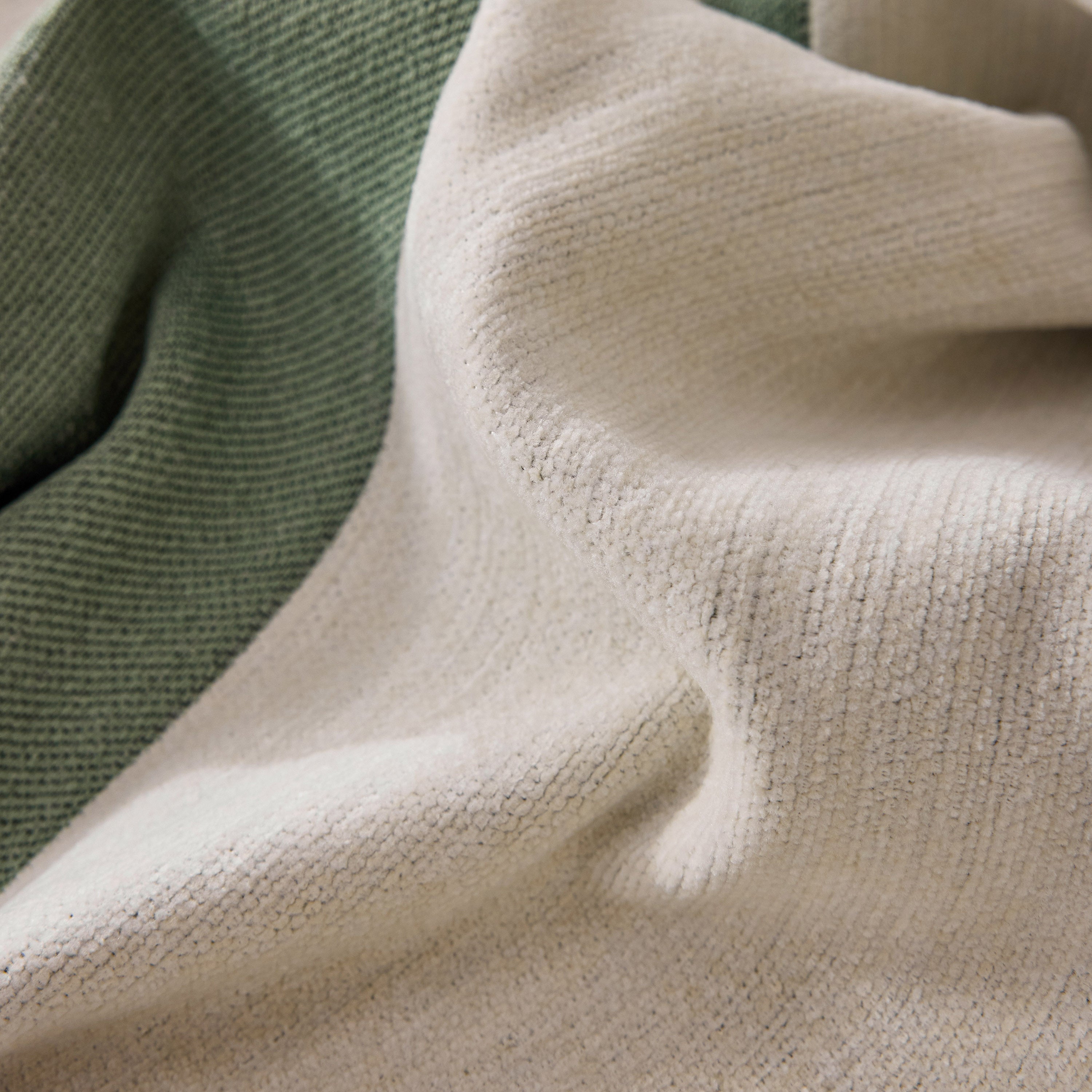Modern Abstract Chenille Sofa Cover, Large Soft Throw Blanket With Tassels For Couch