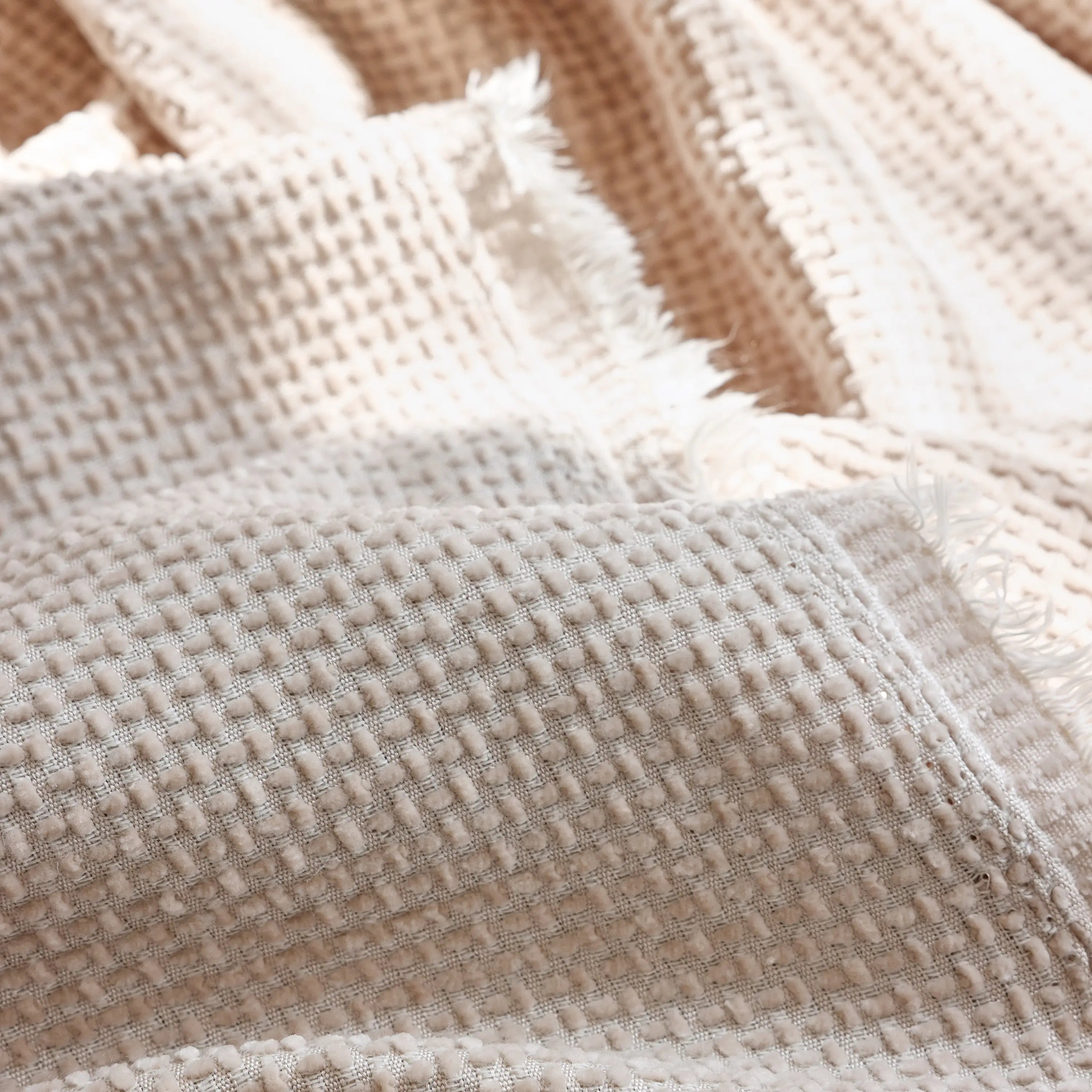 Chenille Thickened Solid Couch Blanket Throws, Reversible Couch Covers For Sectional Couches