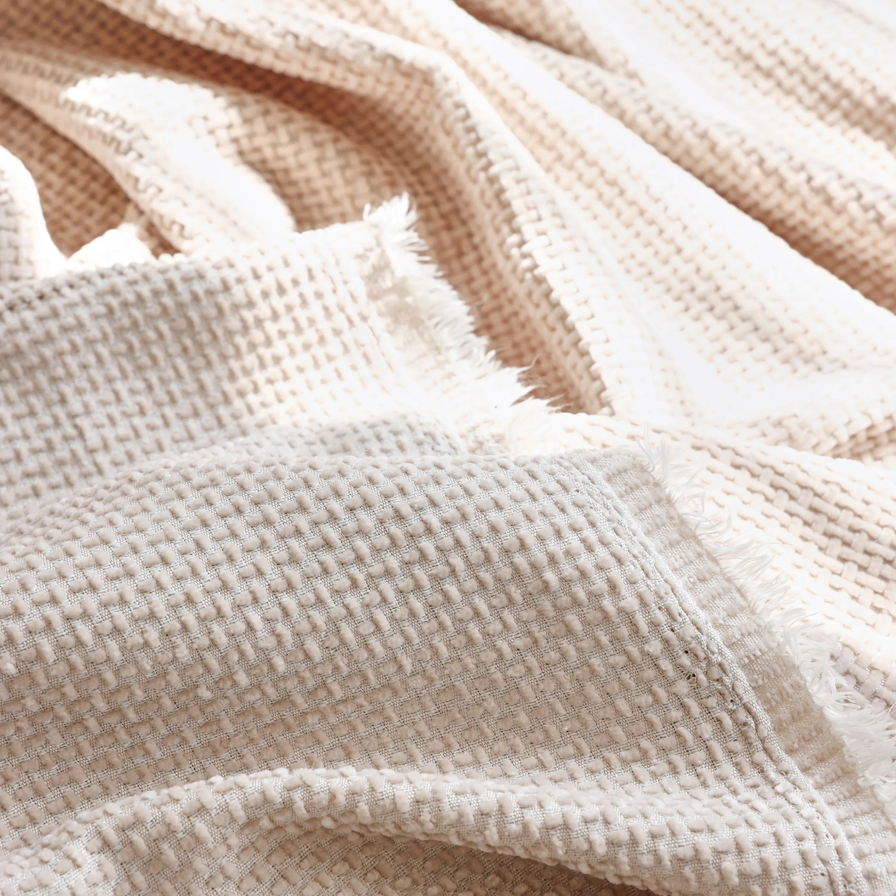 Chenille Thickened Solid Couch Blanket Throws, Reversible Couch Covers For Sectional Couches