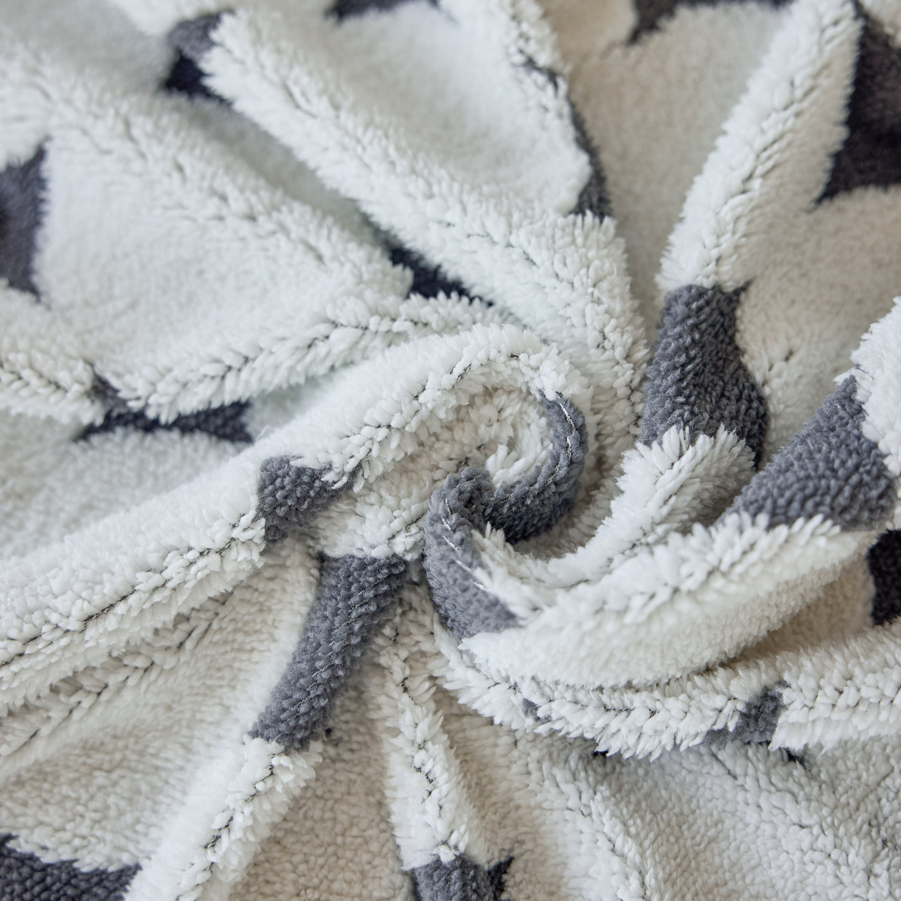 Geometric Jacquard Plush Warm Sofa Couch Cover Coral Fleece Throw Blanket For Couch